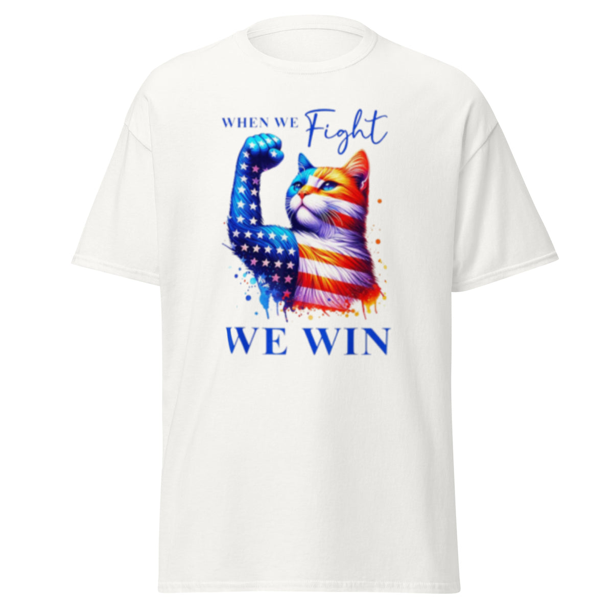 When We Fight We Win - Kamala Harris 2024 Tee - Kamala Shirt USA Election Tee Unisex Classic T-shirt